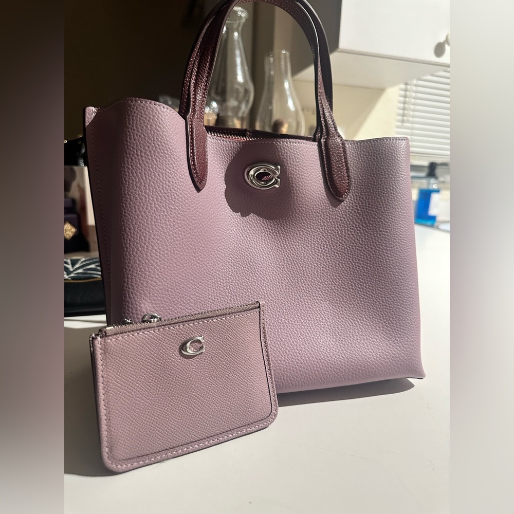 Coach bag and with matching wallet